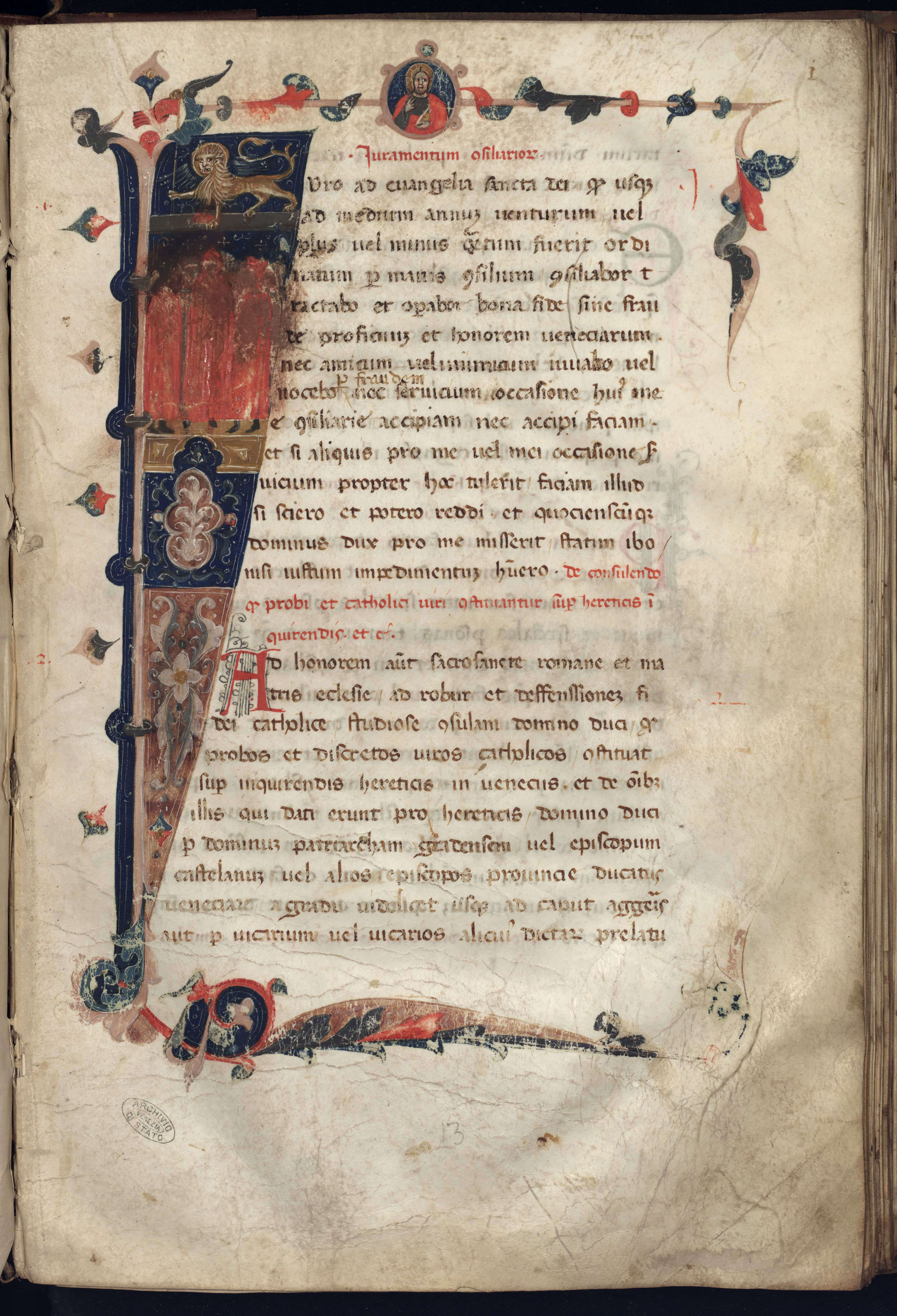 Collegio Capitolare consiglieri reg 1 0026 013 r