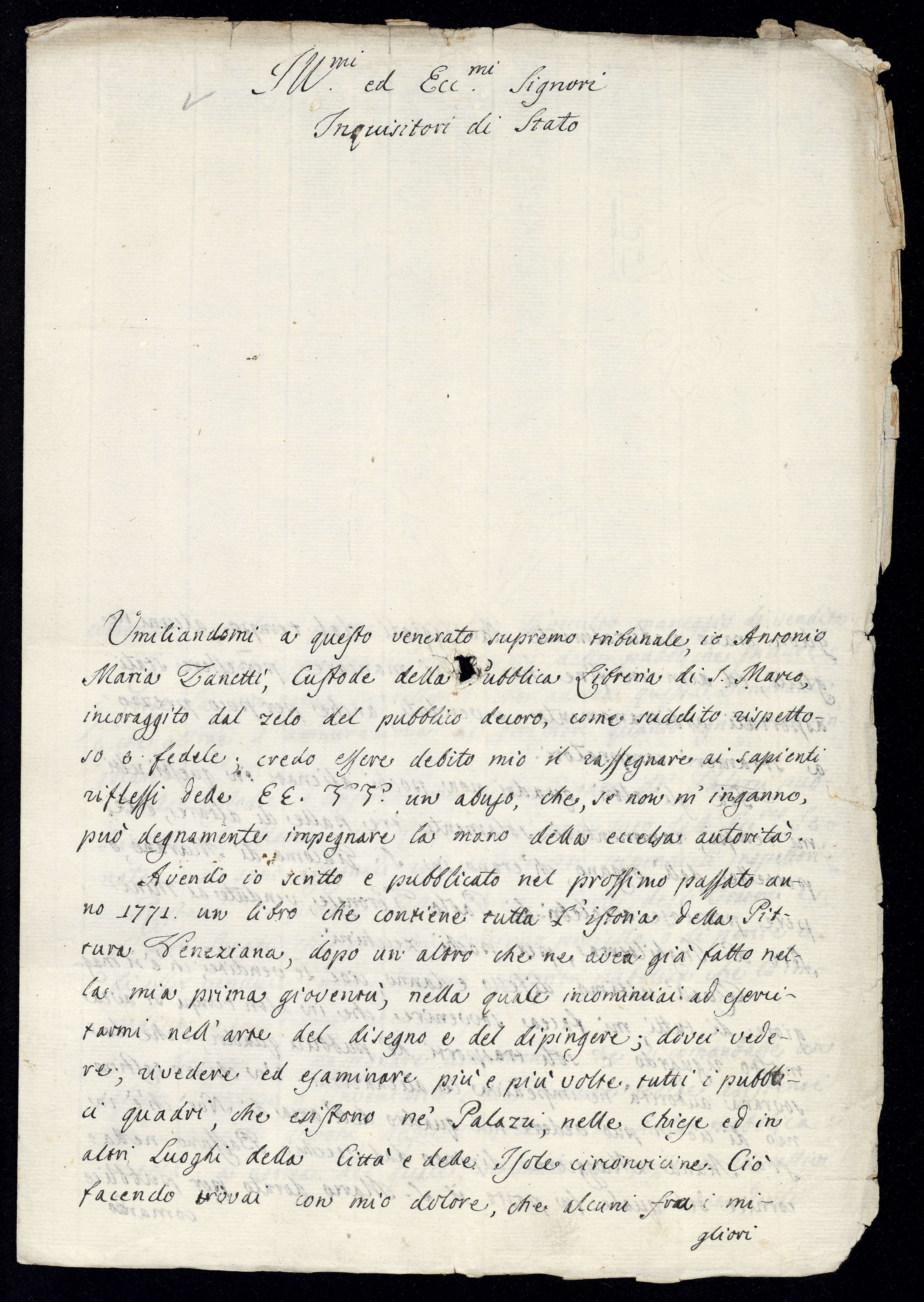 Consiglio di dieci, Deliberazioni, Secrete, filza 74